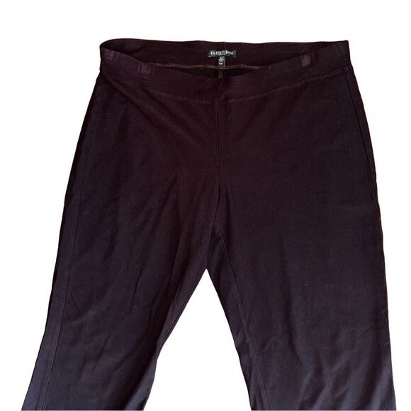 Eileen Fisher Women’s Stretchy Chocolate Pull On Ankle Pants -Size Medium Petite - Picture 4 of 6